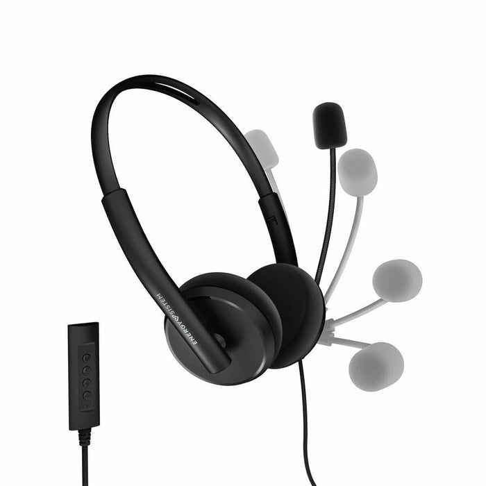 Cască cu Microfon Energy Sistem 452026 Negru