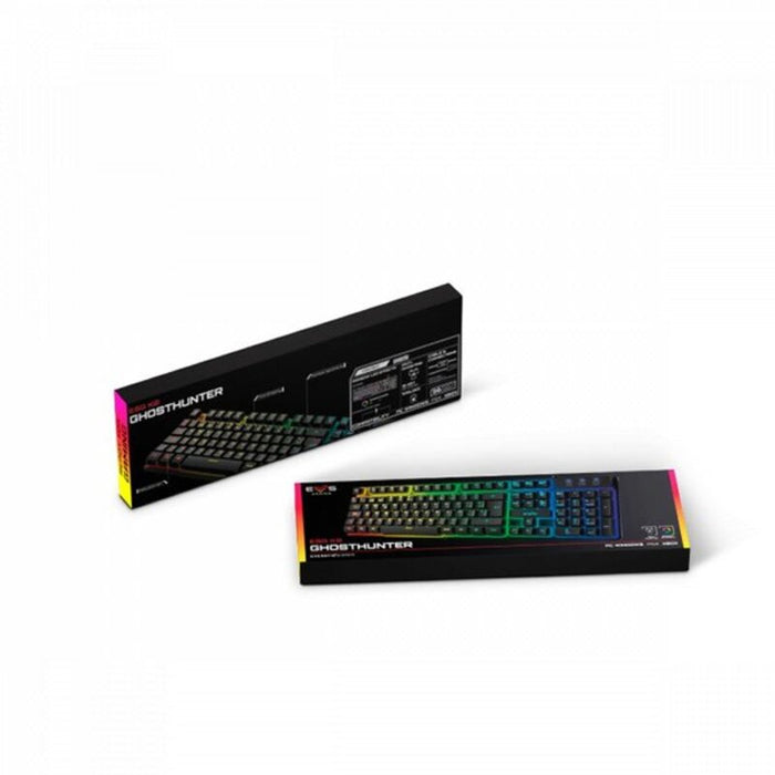 Tastatură Gaming Energy Sistem Gaming Keyboard ESG K2 Ghosthunter 1,65" AMOLED GPS 246 mAh Qwerty Spaniolă