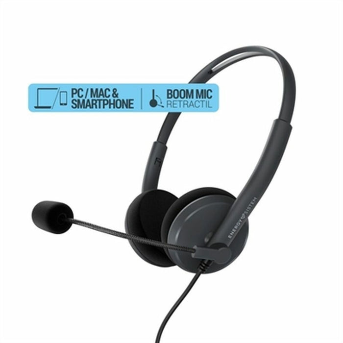 Cască cu Microfon Energy Sistem Anthracite