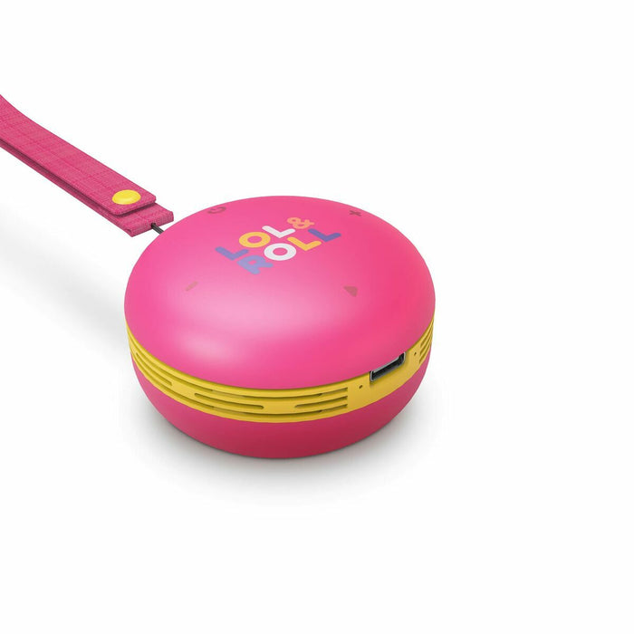 Difuzor Bluetooth Portabil Energy Sistem Lol&Roll Pop Roz 5 W