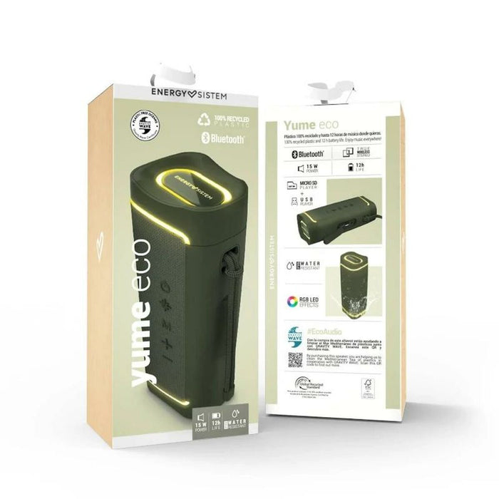 Difuzor Bluetooth Portabil Energy Sistem 457847 15 W LED RGB
