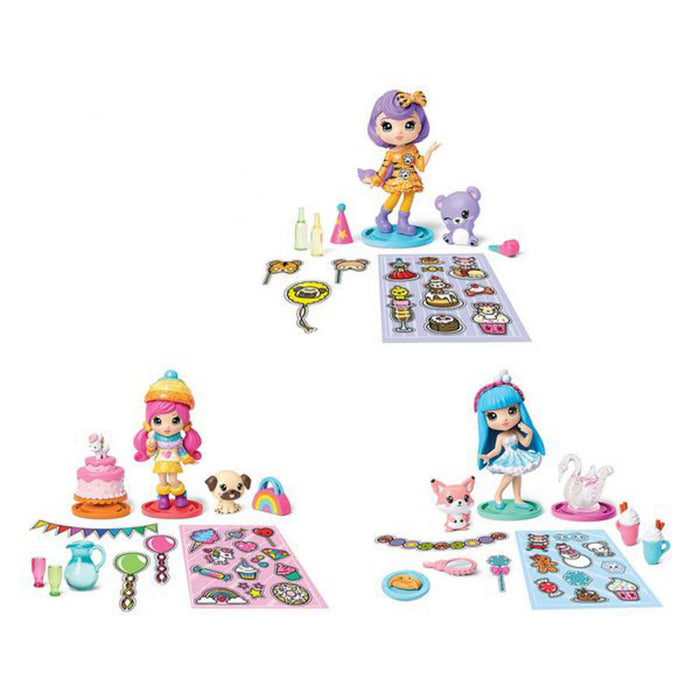 Păpușă Party Popteenies Double Surprise Bizak 115178