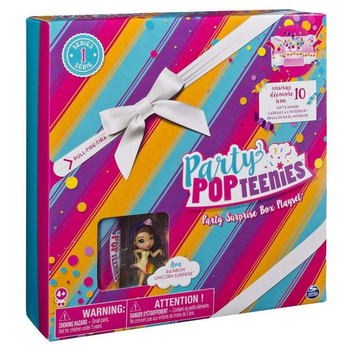 Păpușă Party Pop Teeneis Accesorii Cutie surpriză