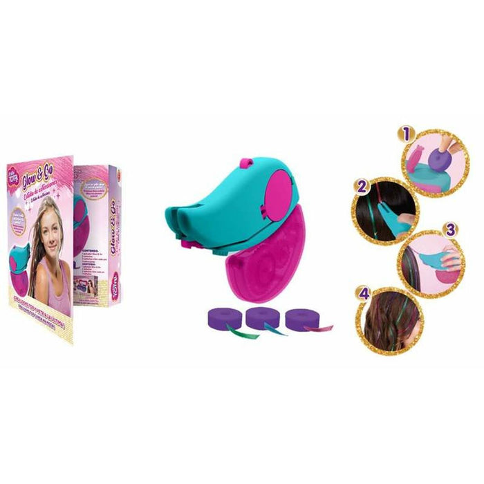 Vaikų plaukų kirpimo rinkinys Bizak Glow & Go