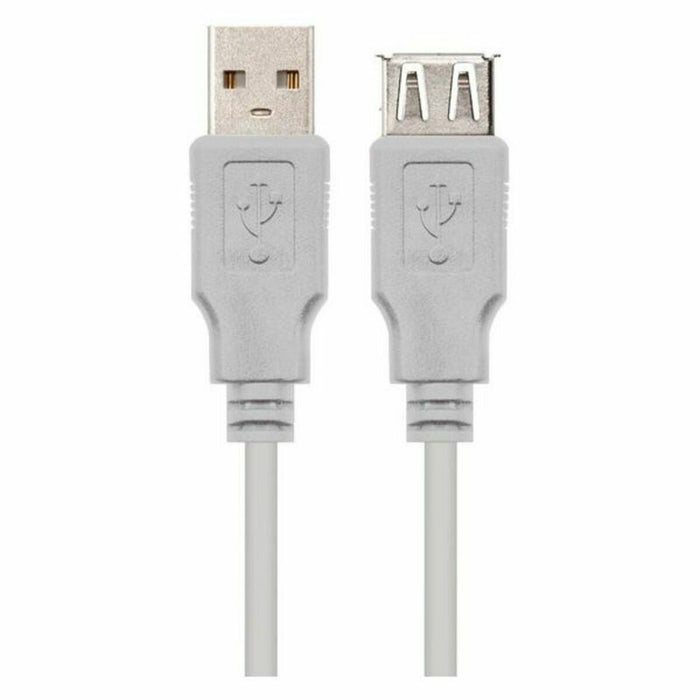Cablu USB NANOCABLE 10.01.0203 1.8 M Bej 1,8 m