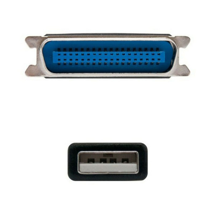 Cablu USB la CN36 NANOCABLE 10.03.0001 Negru 1,5 m