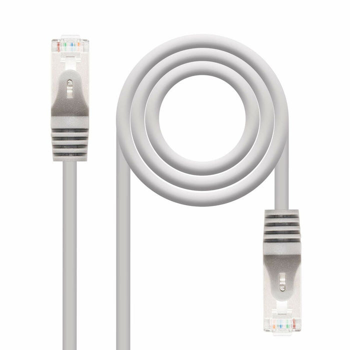 Cablu de Rețea Rigid UTP Categoria 6 NANOCABLE 15m Cat6e Gri 15 m