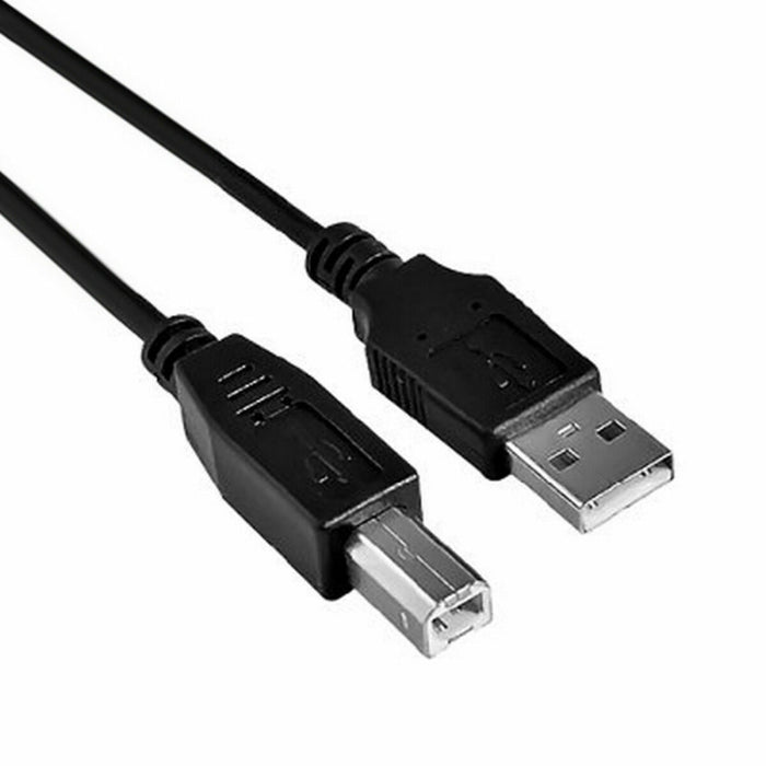 Cablu USB A la USB B NANOCABLE CABLE USB 2.0 IMPRESORA, TIPO A/M-B/M, NEGRO, 3.0 M 3 m Negru