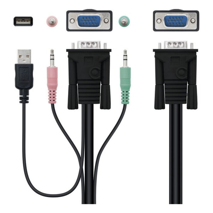 Adaptor / convertizor AV NANOCABLE 10.12.2001 Negru