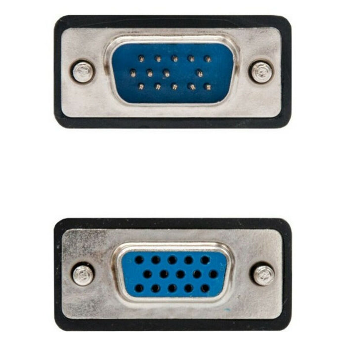 Adaptor / convertizor AV NANOCABLE 10.15.0202 Negru (1,8 m)