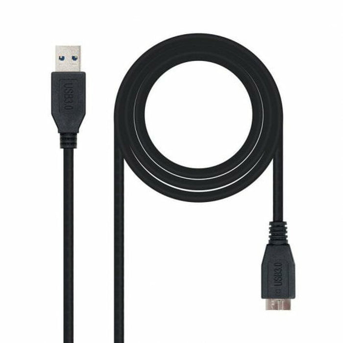 Cablu USB-C NANOCABLE 10.01.1101-BK Negru 1 m