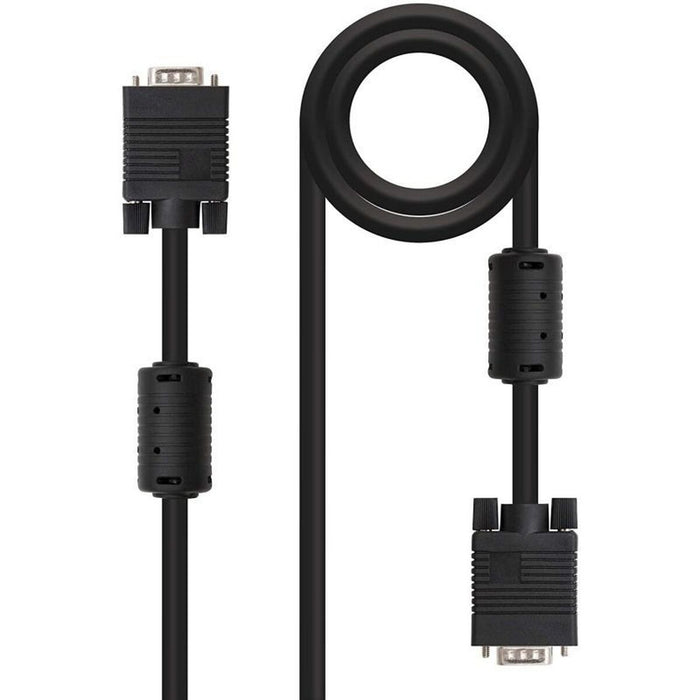 Cablu VGA NANOCABLE 10.15.0101 Negru 1 m