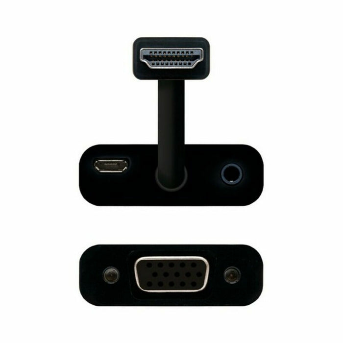 Adaptor HDMI la SVGA cu Audio NANOCABLE 10.16.2001-BK