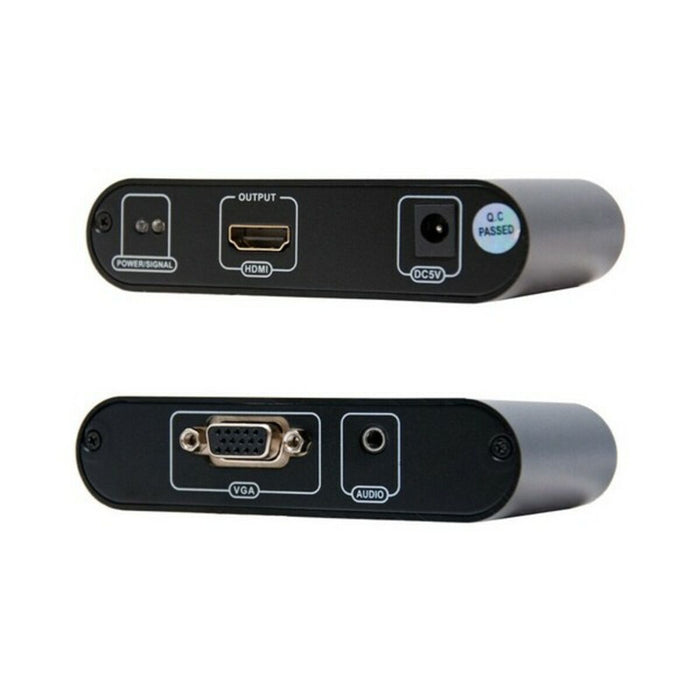 Adaptor VGA la HDMI cu Audio NANOCABLE 10.16.2101-BK Negru