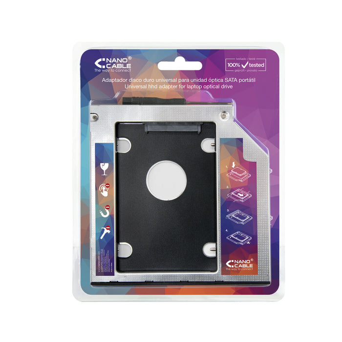 Adaptor SATA pentru Hard Disk (2.5" de 7 mm) NANOCABLE 10.99.0101 1 TB SSD