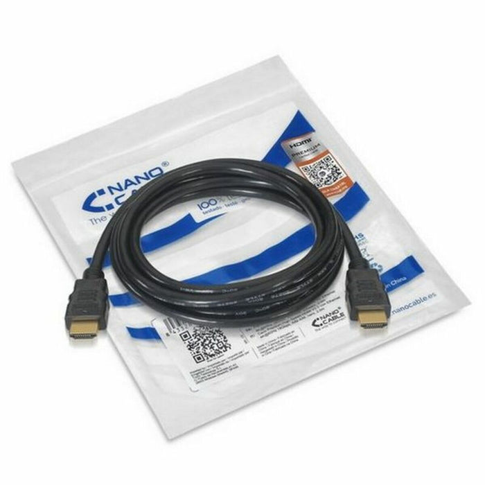 Cablu HDMI NANOCABLE HDMI V2.0, 0.5m 10.15.3600 V2.0 4K 0,5 m