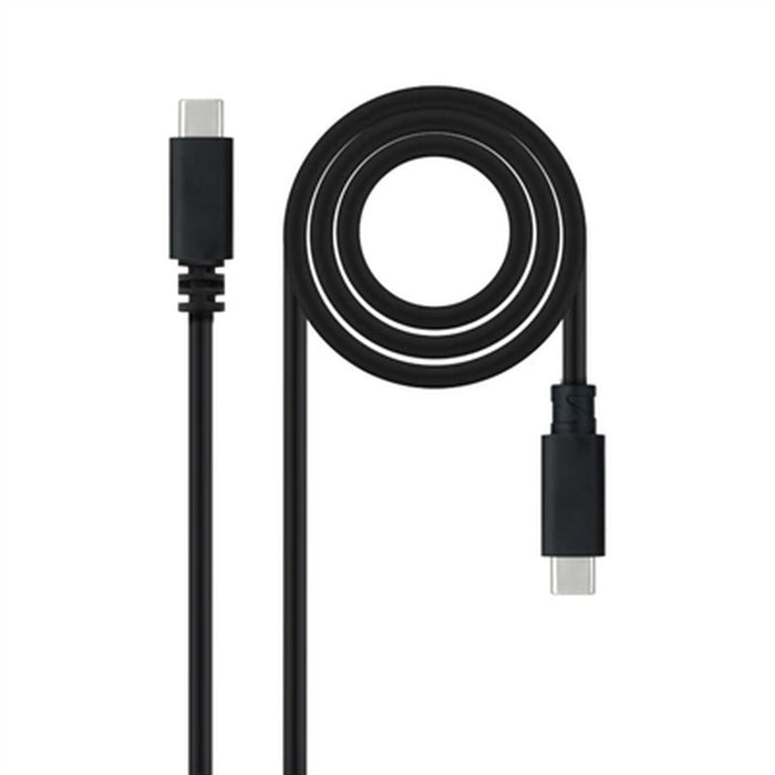 Cablu USB-C NANOCABLE 10.01.2302 Negru 2 m