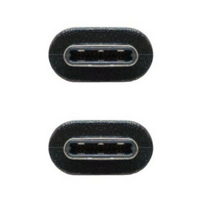 Cablu USB-C 3.1 NANOCABLE 10.01.4101 Negru (1 m)