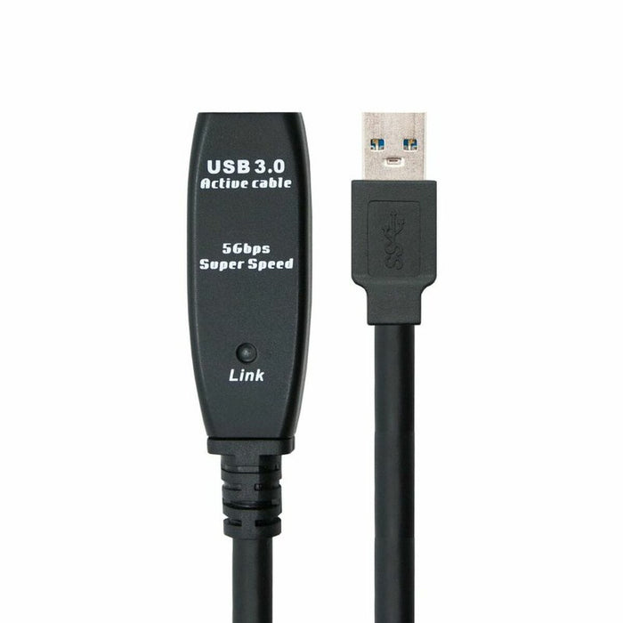 Cablu Prelungitor USB TooQ 10.01.0311 Negru 5 m