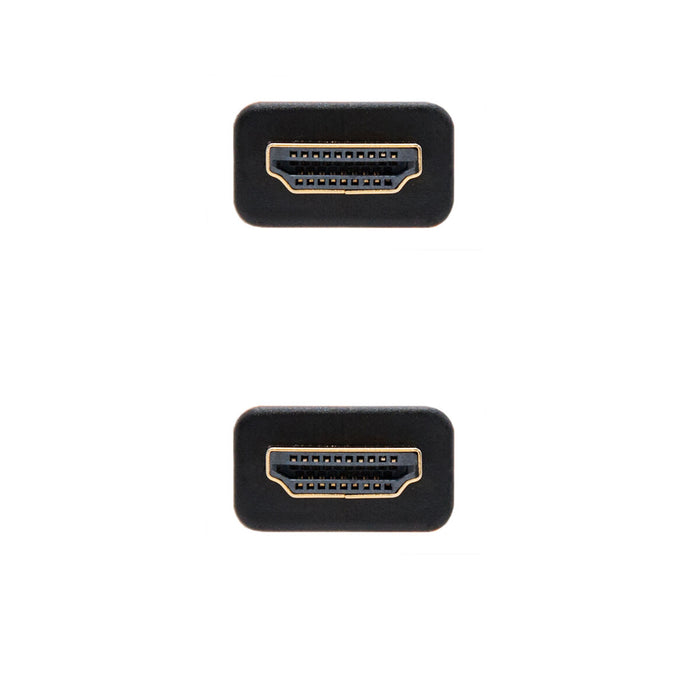 Cablu HDMI NANOCABLE 10.15.3701 V2.0 Negru/Albastru 1 m 4K Ultra HD