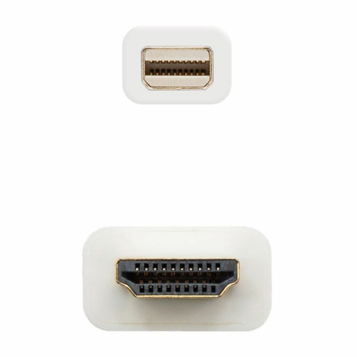 Adaptor Mini DisplayPort la HDMI NANOCABLE 10.15.4002 Alb 2 m