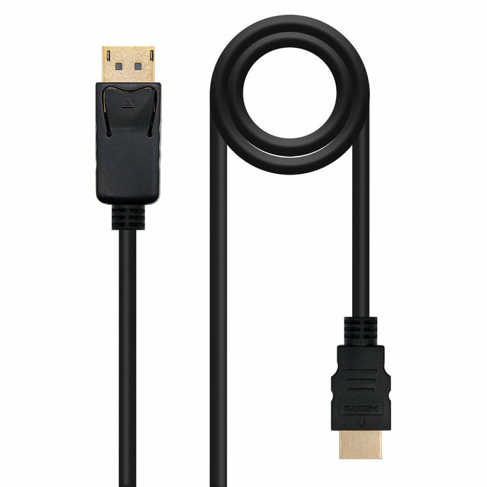 Adaptor DisplayPort la HDMI NANOCABLE 10.15.4305 Negru 5 m