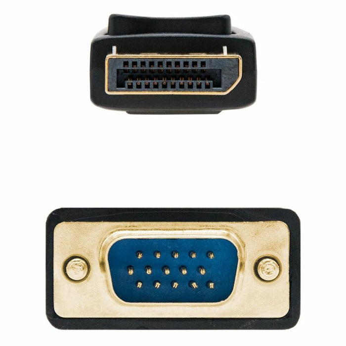 Adaptor DisplayPort la VGA NANOCABLE 10.15.4402 (2 m) Negru