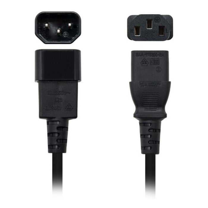 Cablu de Alimentare NANOCABLE 10.22.0203 (3 m) Negru