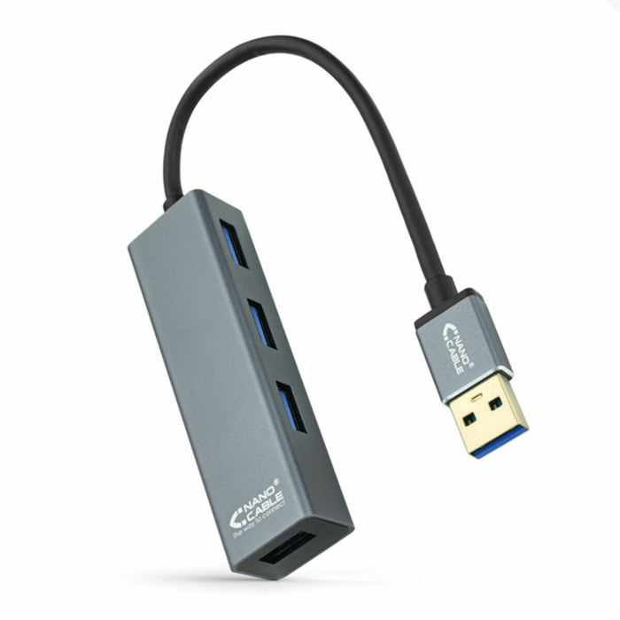 Hub USB 4 Porturi NANOCABLE 10.16.4402 USB 3.0