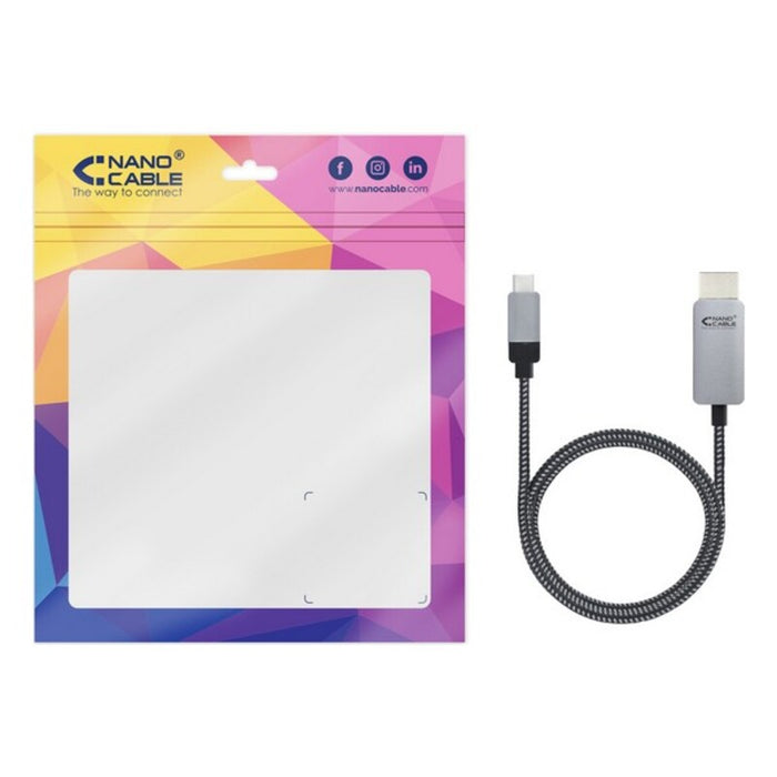 Cablu USB C la HDMI NANOCABLE 4K HDR
