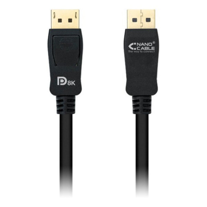 Cablu DisplayPort NANOCABLE HDR 8K Ultra HD Negru