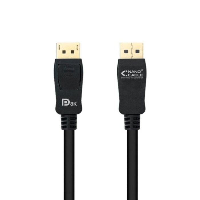 Cablu DisplayPort NANOCABLE HDR 8K Ultra HD Negru