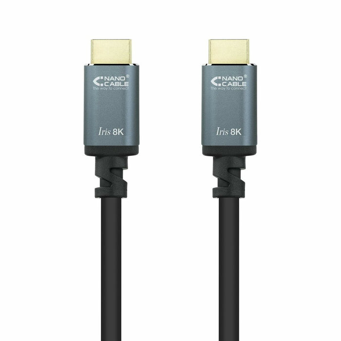 Cablu HDMI NANOCABLE 10.15.8002 Negru 2 m 8K Ultra HD