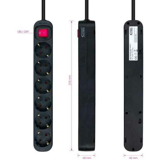 Placă de circuit NANOCABLE 10.37.0006-BK