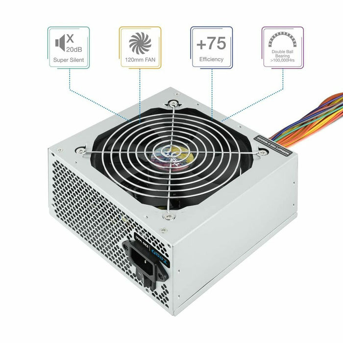 Sursă de Alimentare TooQ TQAPOLO-500SP 500 W ATX 500W