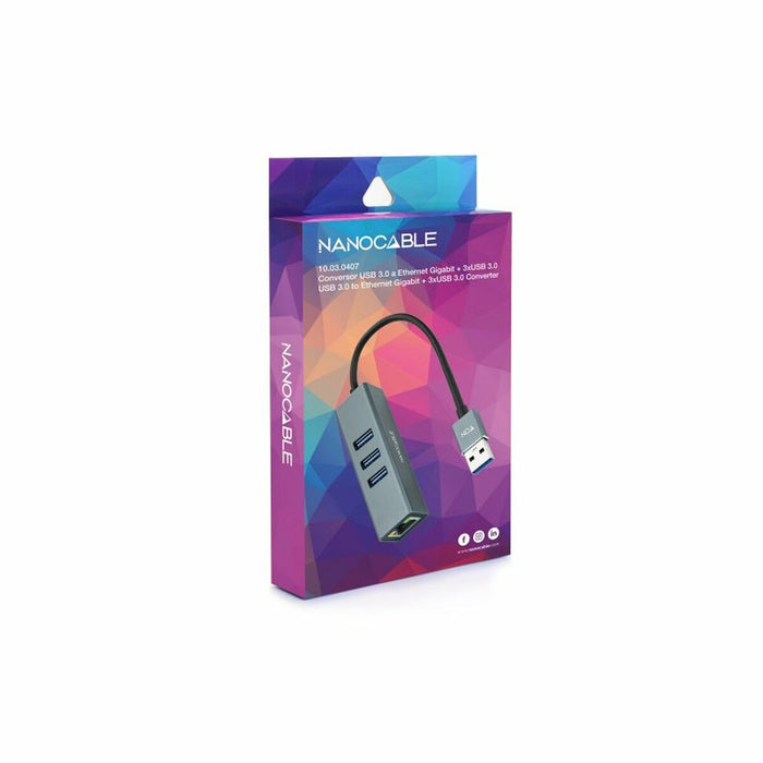 Adaptor USB la Ethernet NANOCABLE ANEAHE0818