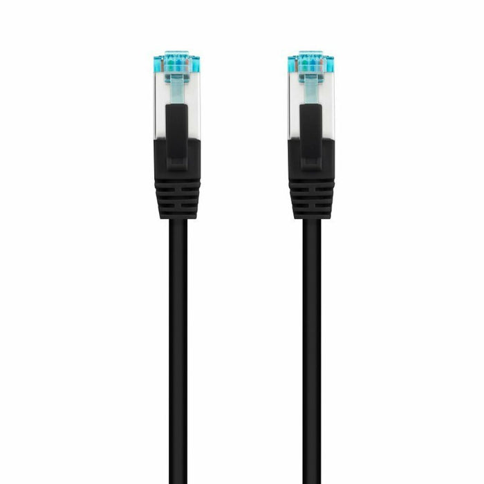 Cablu de Rețea Rigid FTP Categoria 7 NANOCABLE 10.20.1701-BK 1 m (1 m)