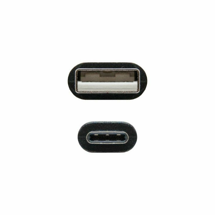 Cablu USB A la USB-C NANOCABLE 10.01.2103 Negru 3 m
