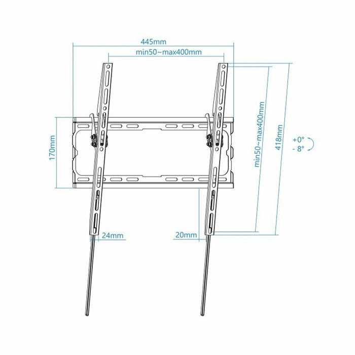 Suport TV TooQ LP1071T-B