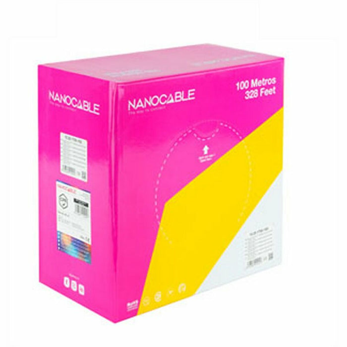 Cablu de Rețea Rigid FTP Categoria 7 NANOCABLE 10.20.1700-100 100 m