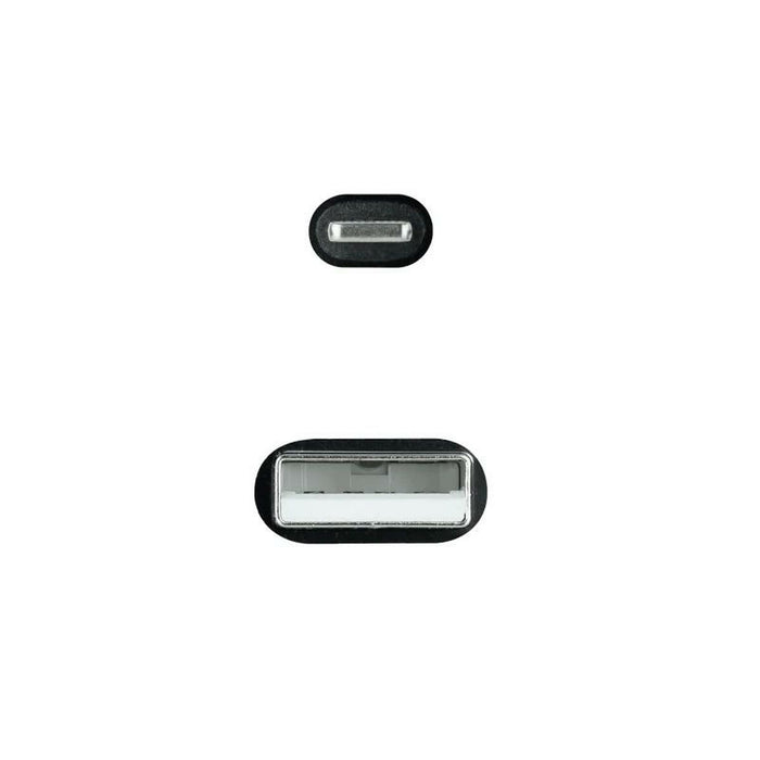 Accesorii NANOCABLE 10.10.0401-COBK 1 m Negru (1 Unități)