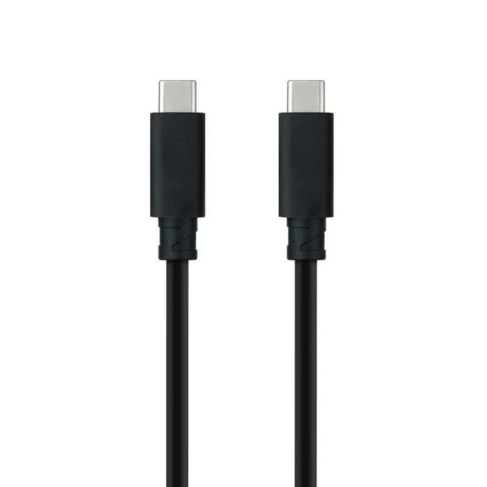 Cablu USB-C NANOCABLE 10.01.4100 Negru 50 cm (1 Unități)