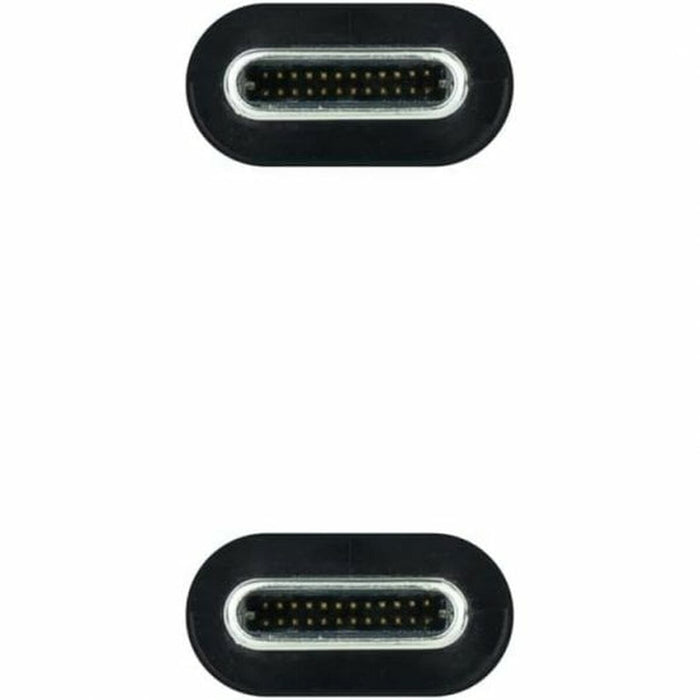 Cablu USB-C NANOCABLE 10.01.4101-L150 Negru 1,5 m (1 Unități)
