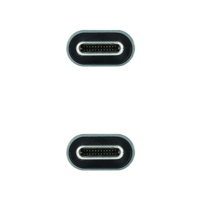 Cablu USB-C NANOCABLE 10.01.4301 Negru 1 m (1 Unități)