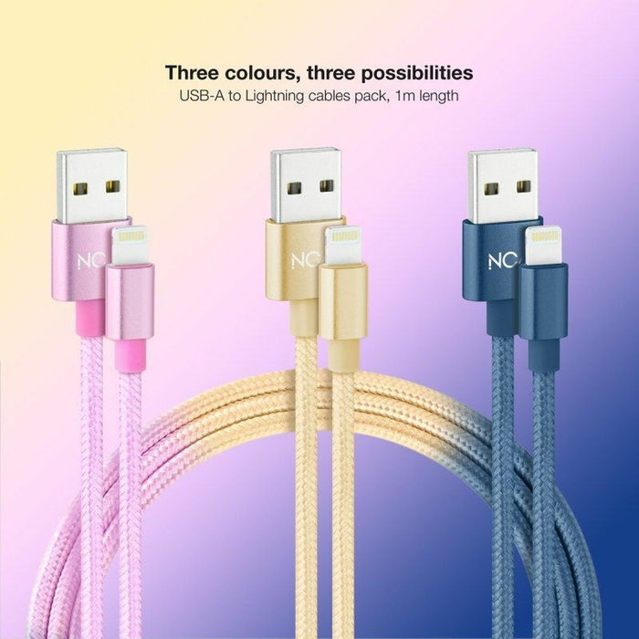 Cablu Lightning NANOCABLE 10.10.0401-CO2 1 m