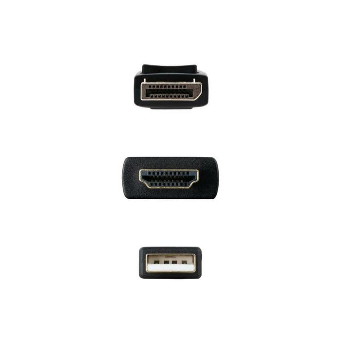 Cablu DisplayPort la HDMI NANOCABLE 10.15.4352 Negru 1,8 m 4K Ultra HD