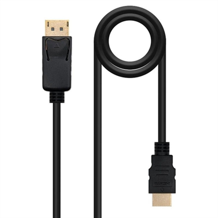 Cablu DisplayPort la HDMI NANOCABLE 10.15.4310 Negru 10 m