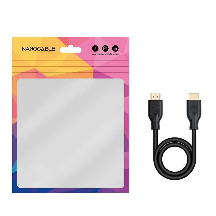 Cablu HDMI NANOCABLE 10.15.3900 50 cm Negru