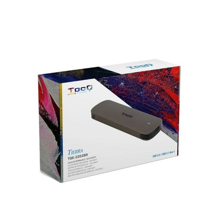 Carcasa HDD TooQ TQE-2202BR Maro