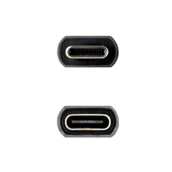 Cablu Prelungitor USB-C NANOCABLE 10.01.4400 Negru 50 cm